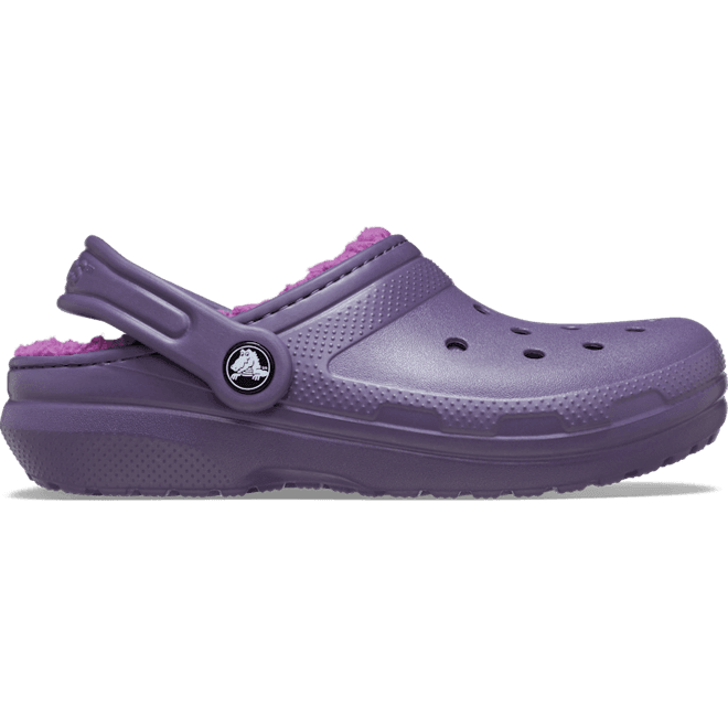 Crocs Toddler Classic Lined Clogs Kinder Nightshade 