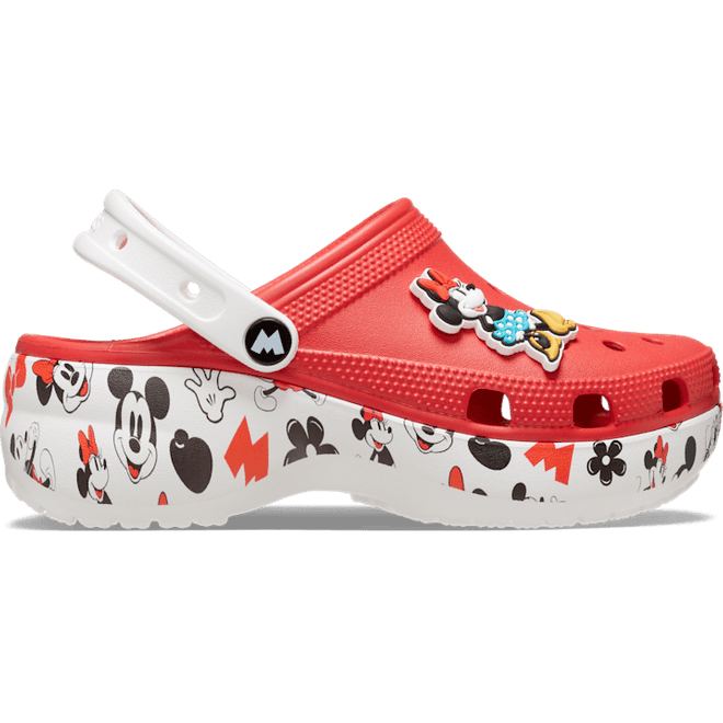 Crocs Mickey Platform Clogs Flame 