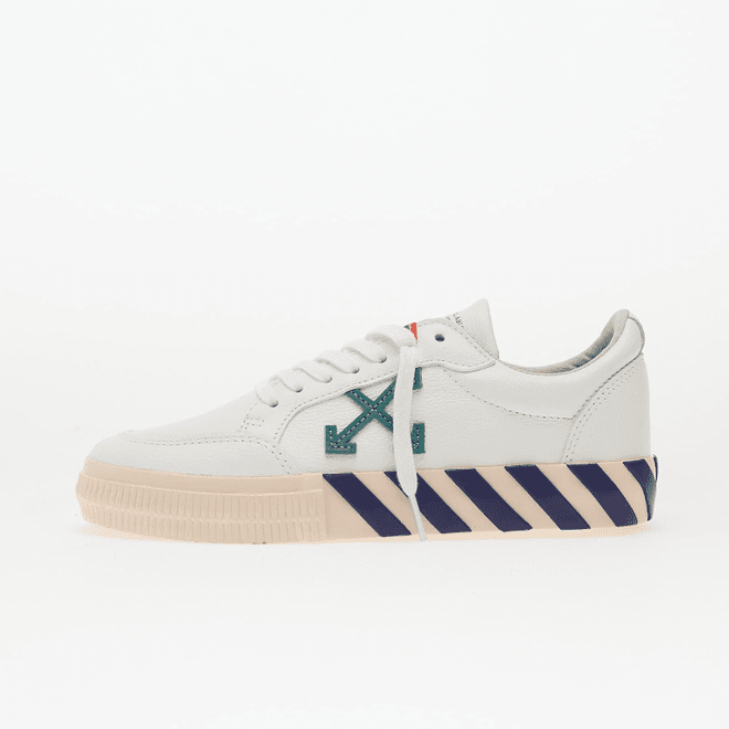 Off-White Low Vulcanized Leather White