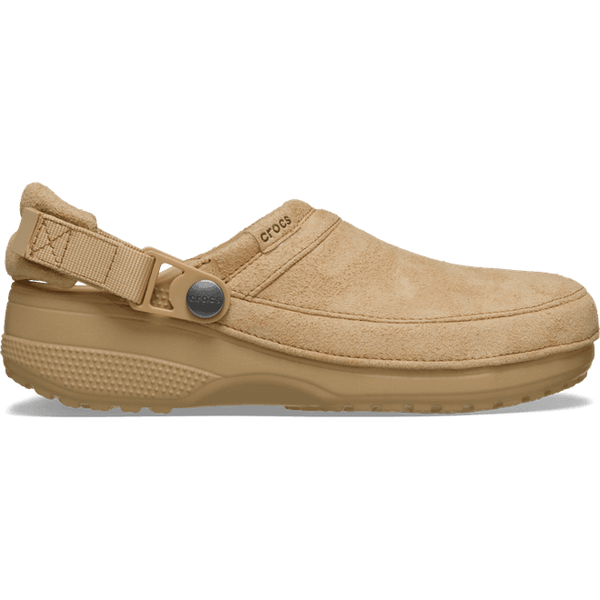 Crocs Classic Crafted Vegan Suede Clogs Cashew 