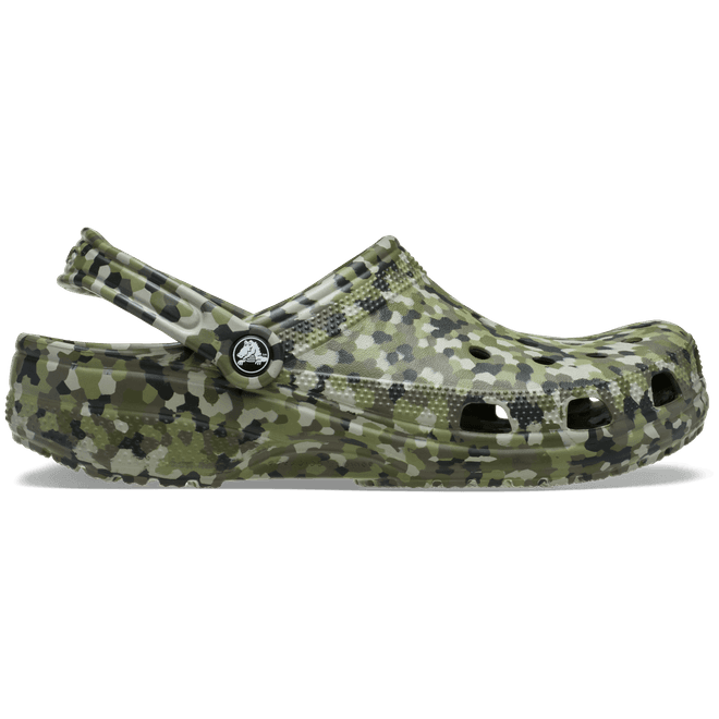 Crocs Classic Confetti Clogs Army Green