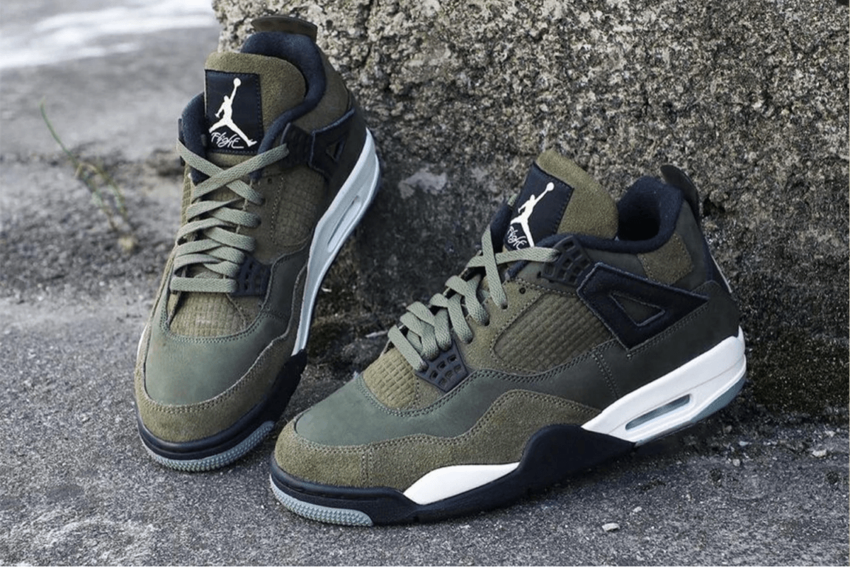 Eerste blik op de Air Jordan 4 SE Craft 'Olive'