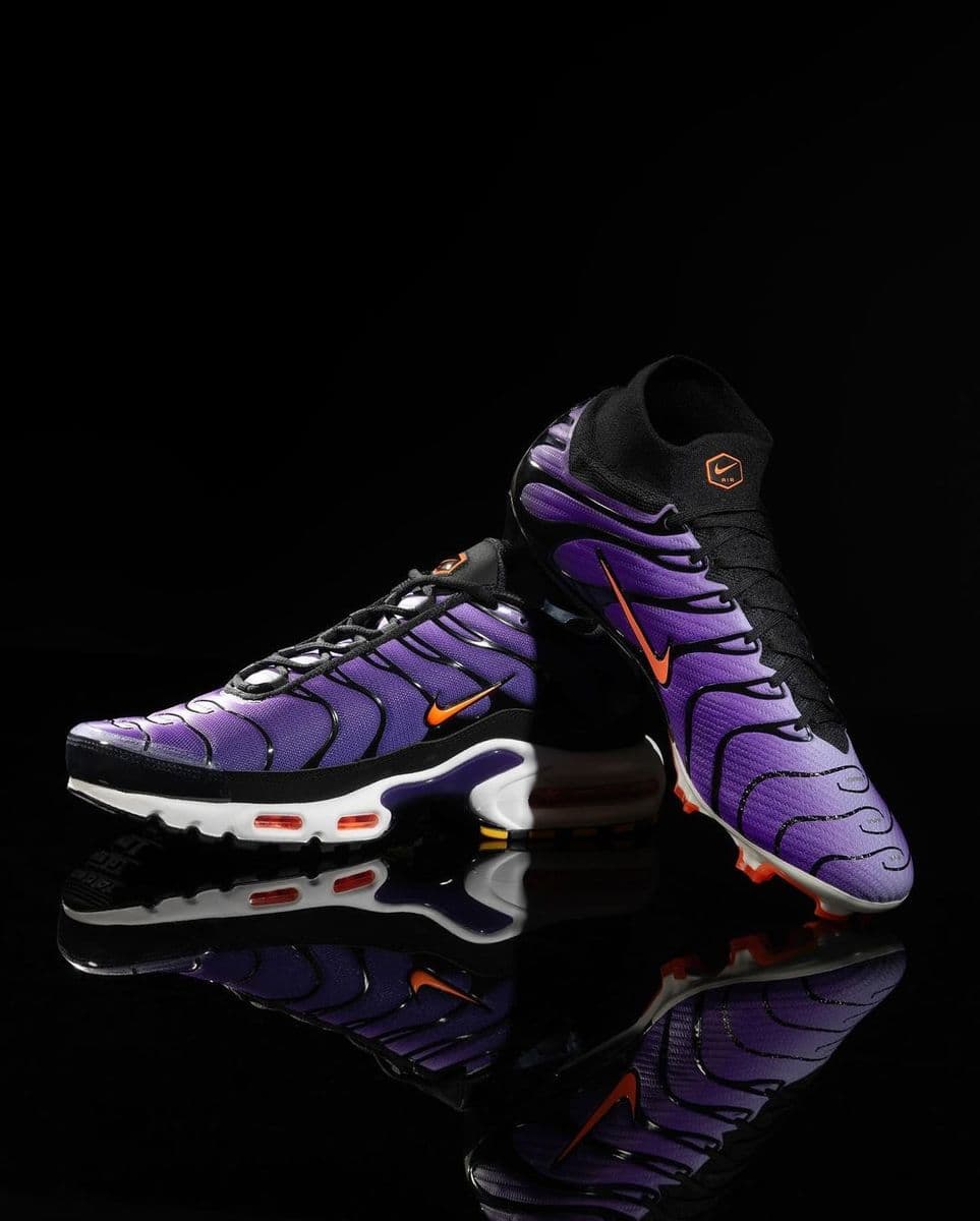 Nike Mercurial Superfly 9 FG & Air Max Plus OG 'Voltage Purple'