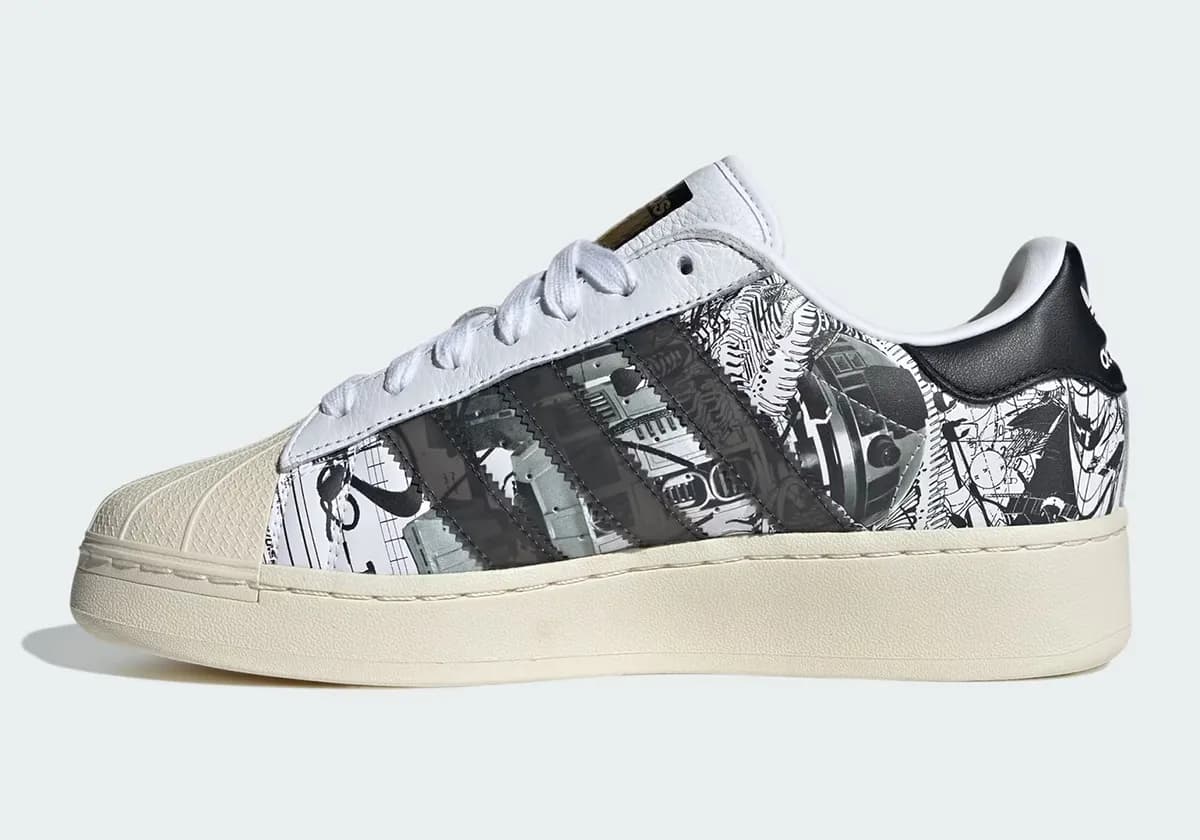 Star Wars x Nunzaka x Adidas Superstar XLG 'Cloud White'