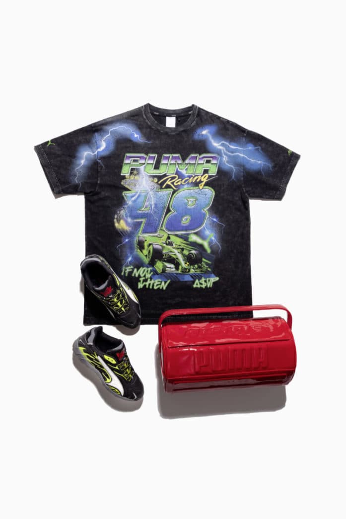 A$AP ROCKY x PUMA Inhale 'Black & Lime Pow'