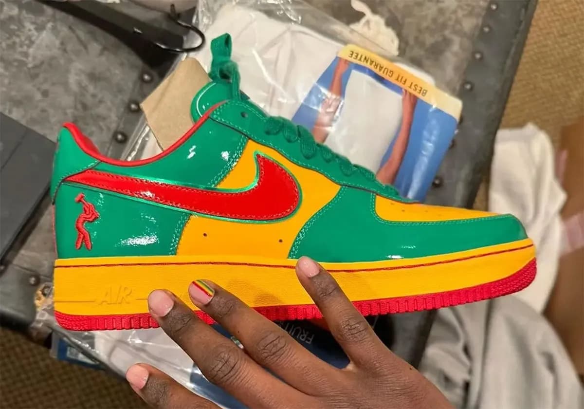 Lil Yachty Air Force 1 Lucky Green