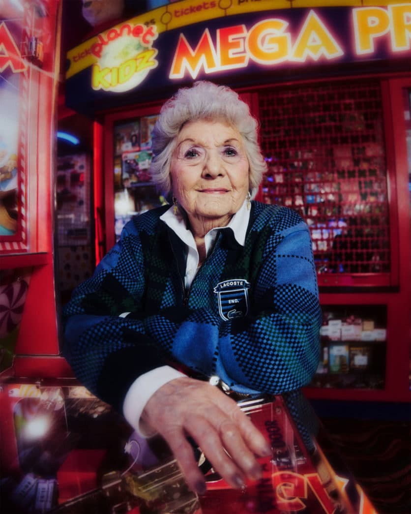 END. x Lacoste Arcade Grime Gran