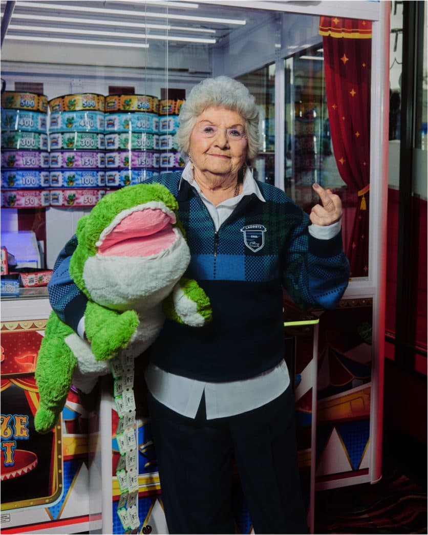 END. x Lacoste Arcade Grime Gran