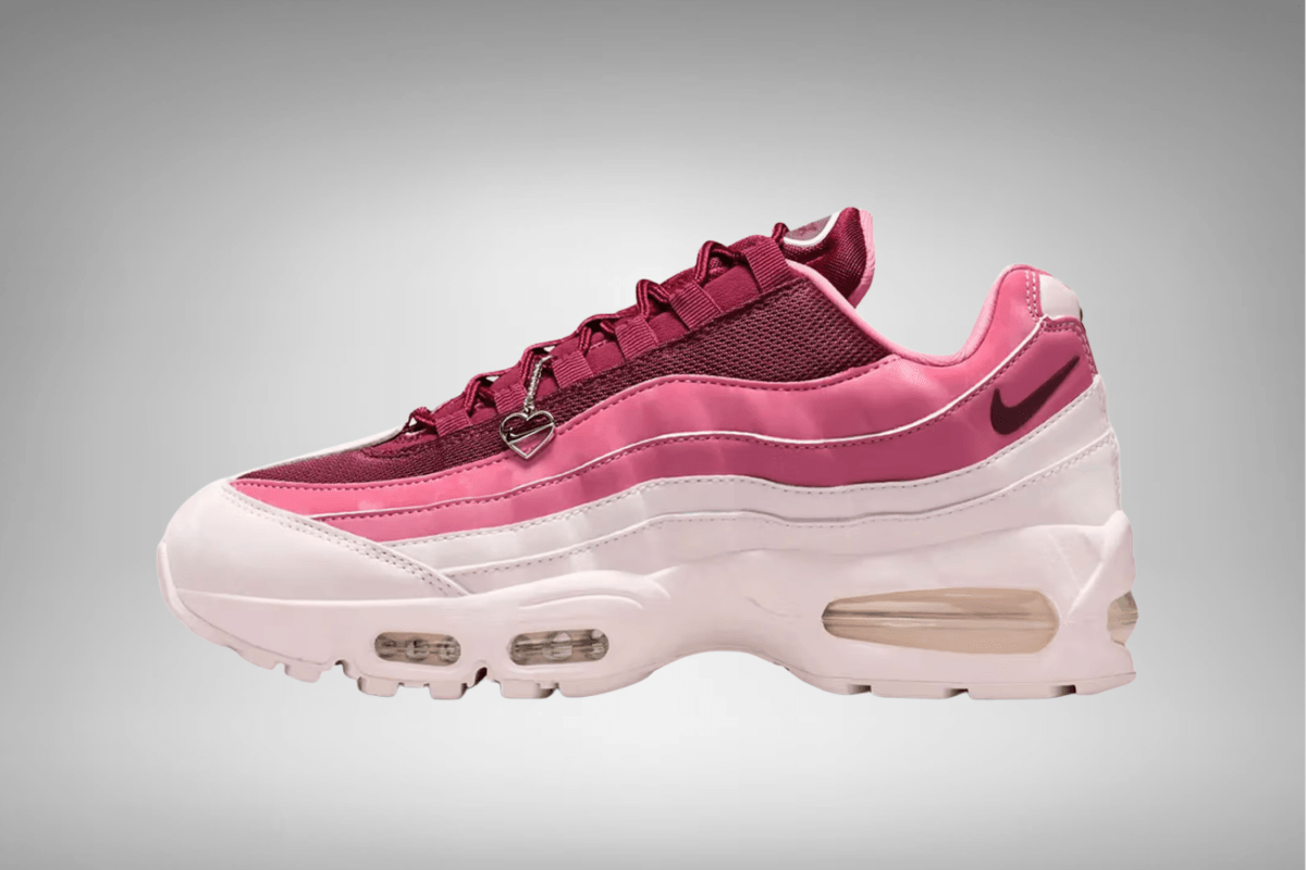 Nike onthult de Air Max 95 'Valentine’s Day' 2026 release