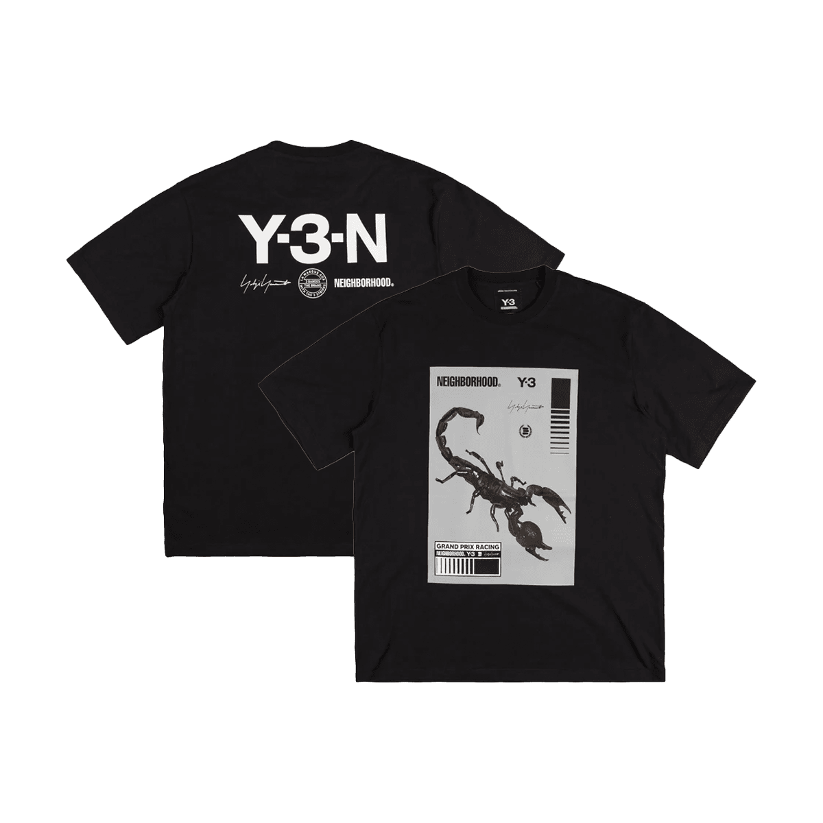 NBHD x adidas Y-3 Graphic Tee 'Black'