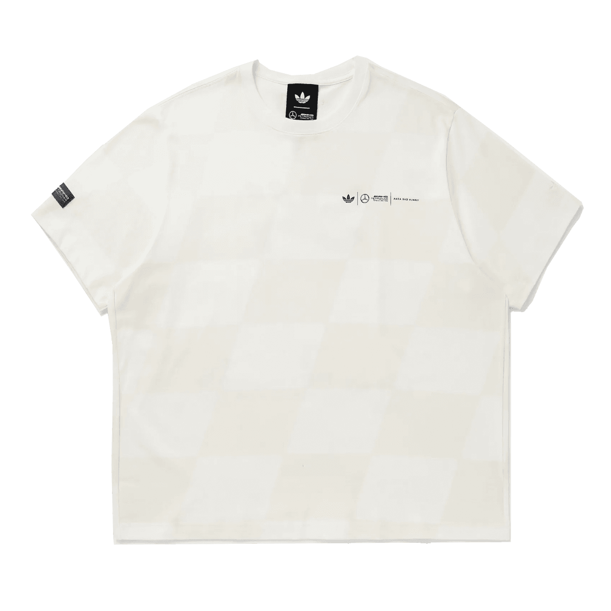 Bad Bunny x Mercedes AMG x adidas Racing Tee 'Core White'