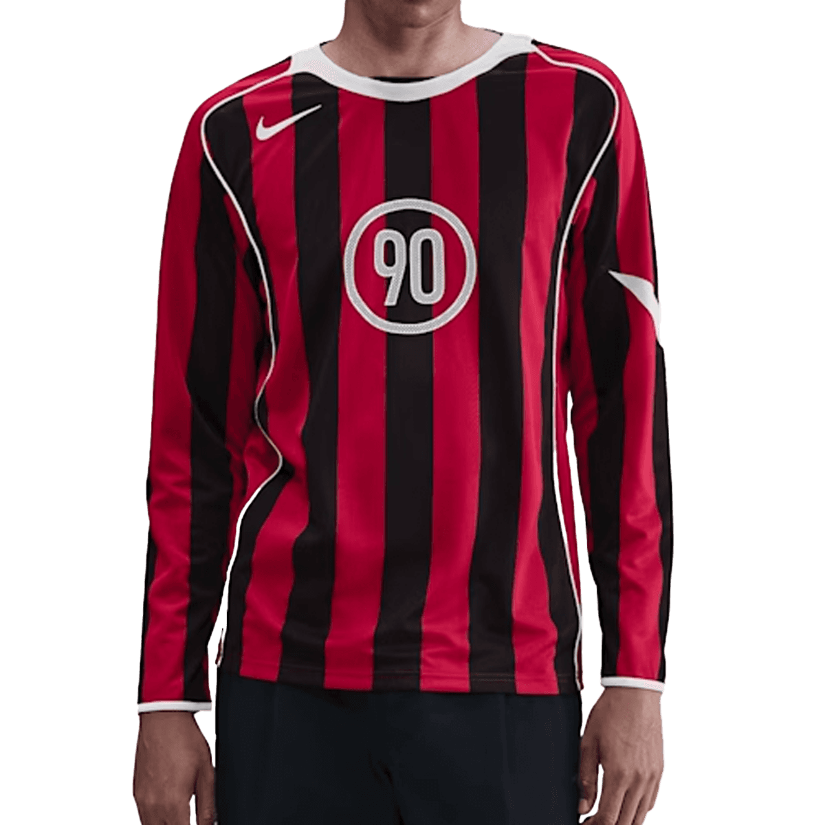 Nike Total 90 Men's Dri-FIT Long-Sleeve 'Gym Red'