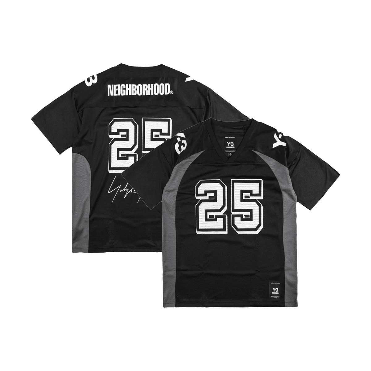 NBHD x adidas Y-3 Football Jersey 'Black'