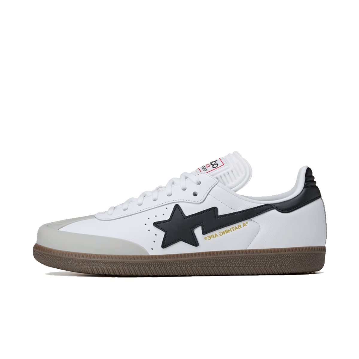 BAPE x adidas Samba 'White' JR9245