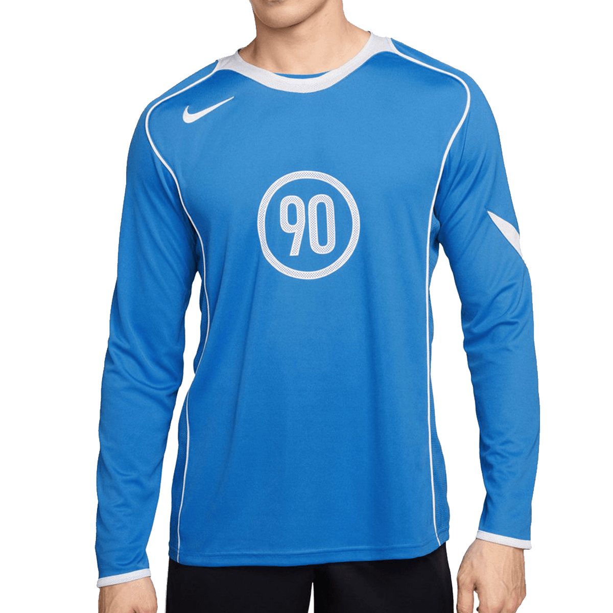 Nike Total 90 Men's Dri-FIT Long-Sleeve 'Blue'