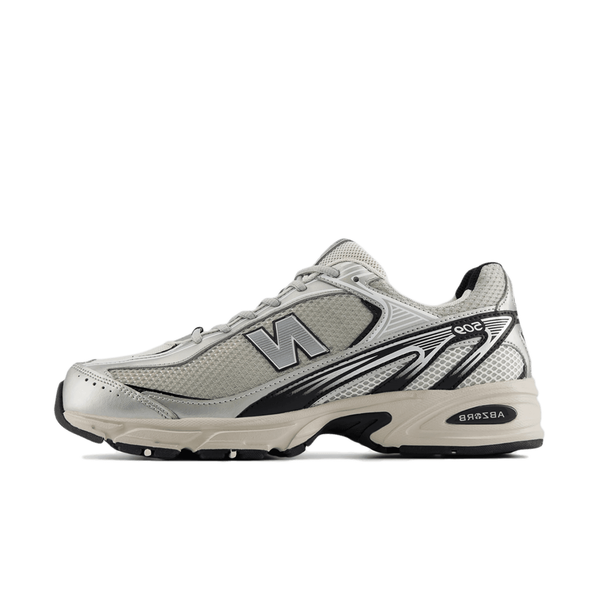 New Balance 509 'Cream & Silver Metallic'