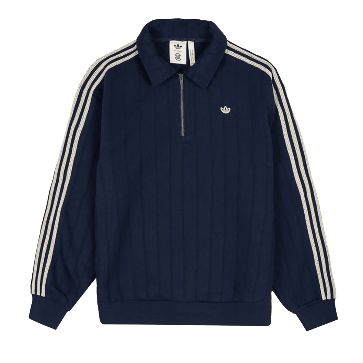 CLOT x adidas Quater Zip 'Night Indigo'