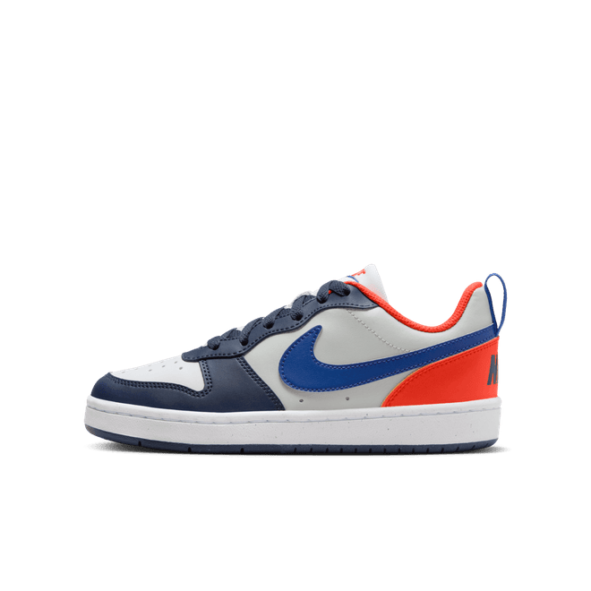 Nike Court Borough Low Recraft GS 'Midnight Navy Team Orange'