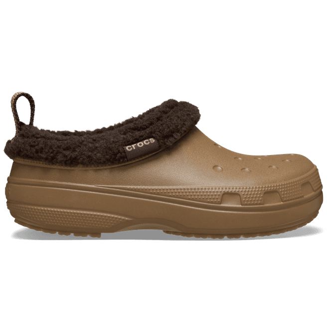 Crocs Classic Lined Shorty Shoes Sepia