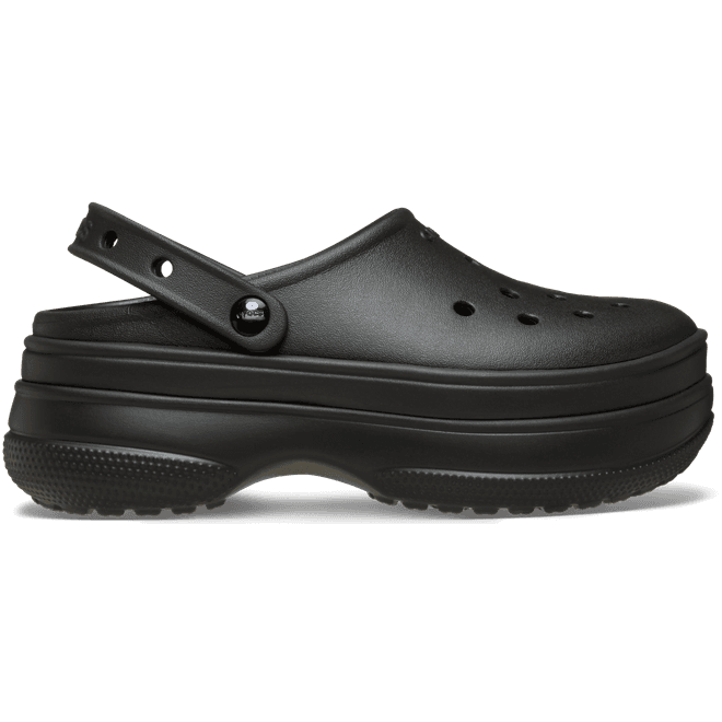 Crocs Classic Stacked Clogs Black