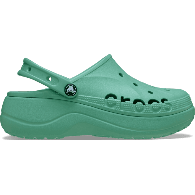 Crocs Women Baya Platform Clogs Jade Stone