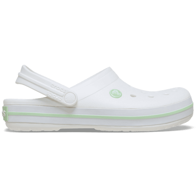 Crocs Crocband™ Clogs White/Serene Green